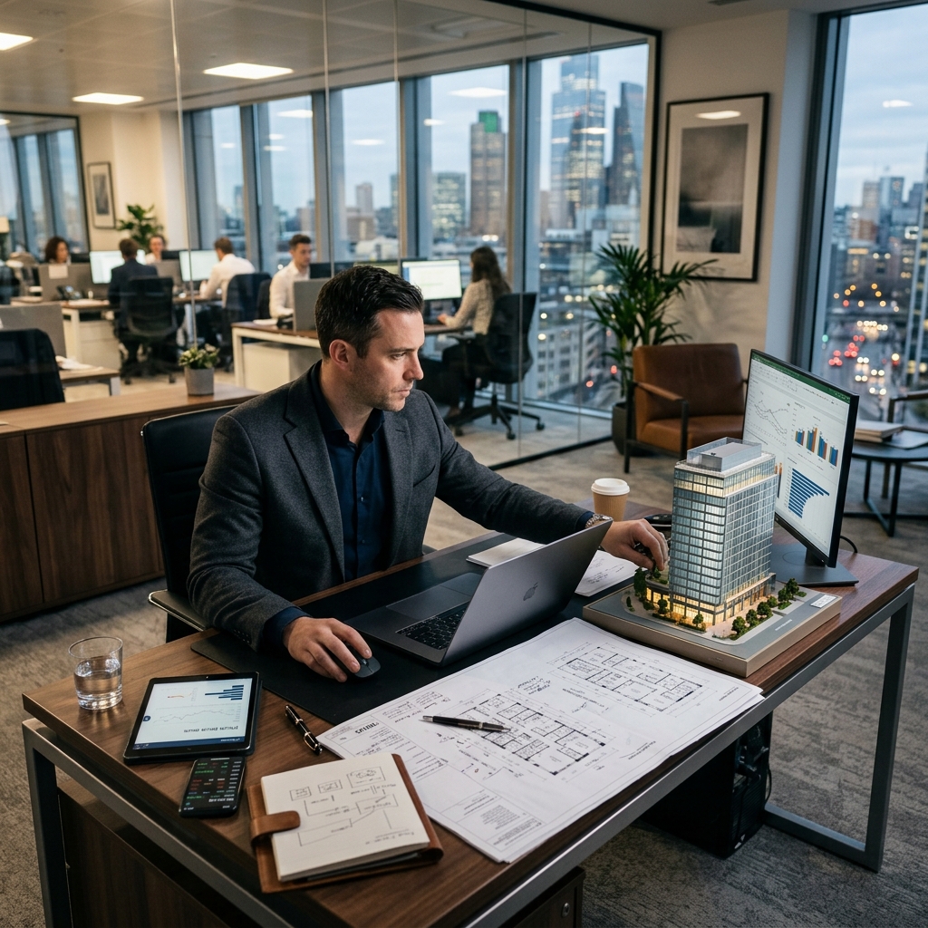 Institutional grade commercial real estate analysis and financial modeling